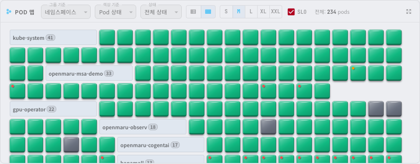 Pod 맵